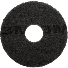 3M 12″ Black Stripping Pads 7200 Full Case Floor Stripper 5 inBox 8374