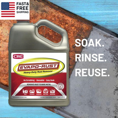 ER012 Heavy Duty – 128 Oz., Rust Remover for Auto Parts, Hardware, Antiques