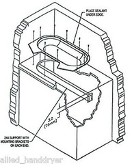 KOALA KARE KB112-01RE Counter Top Laybed Baby Changing Station (Recessed)