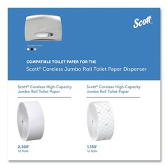 Scott 9601 EZ Load Pro Coreless Jumbo Roll Tissue Dispenser New