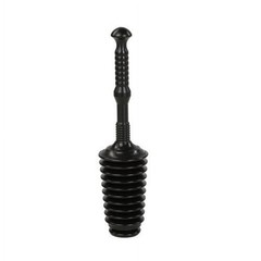 Heavy Duty Toilet Plunger Tri Level Nozzle Bellows Design All Purpose Tool New