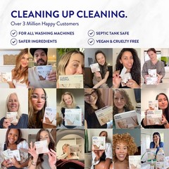 The Clean People Laundry Detergent Pods – Hypoallergenic 96 Count