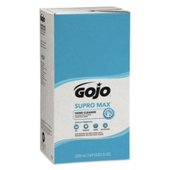 GOJO 7572 SUPRO MAX 5000 mL Hand Cleaner Refill for PRO TDX Dispenser (2/CT) New