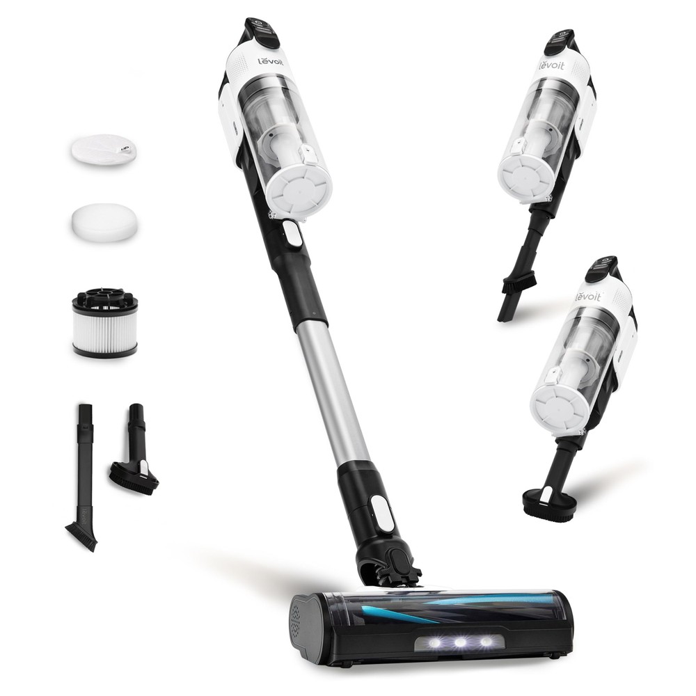 LEVOIT Cordless Vacuum Cleaner, Stick Vac LVAC-200 Essential, Arctic White
