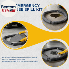 Universal Spill Kit – Portable Spill Clean up Kit for Chemical, Water & Oil Clea