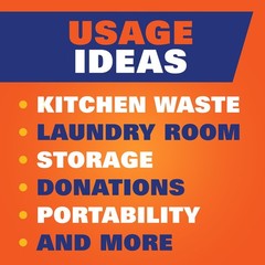 Hefty Ultra Strong 13 Gallon Tall Kitchen Trash Bags – Fabuloso Scent, 80 Bags
