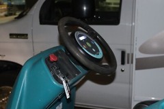 Tennant T17 EC H2O Ride on Floor Scrubber 36V Battery Powered Disc Brushes