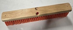 Carlisle 36761824 18″ Heavy Sweep Brush Orange Polypropylene Bristles
