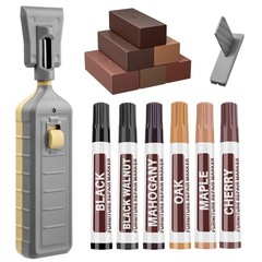 Laminate Floor Repair Kit, 6 Color Linoleum Hard Wax Touch B-6 Colors