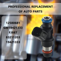 Necatuo 12580681 Fuel Injectors Set Of 8 Compatible Chevy 4.8L 5.3L Tahoe