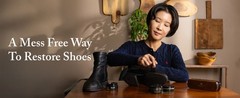 Horsehair Dauber Brush Set, Shoe Shine Polish Applicators for Leather Boots,