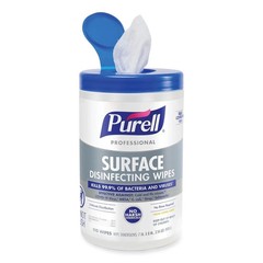 EXPIRED 12/2024 – PURELL Professional Surface Wipes, 7″x 8″ Wipes (Pack of 6)