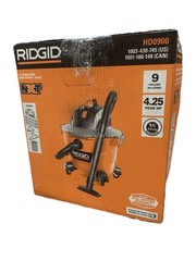 RIDGID 9 Gallon 4.25 Peak HP NXT Wet/Dry Vac w/ Debris Filter & Locking Hose