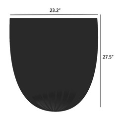 8 Gallon Drawstring Trash Bags, Black Kitchen Garbage Bag with Drawstring, 20…