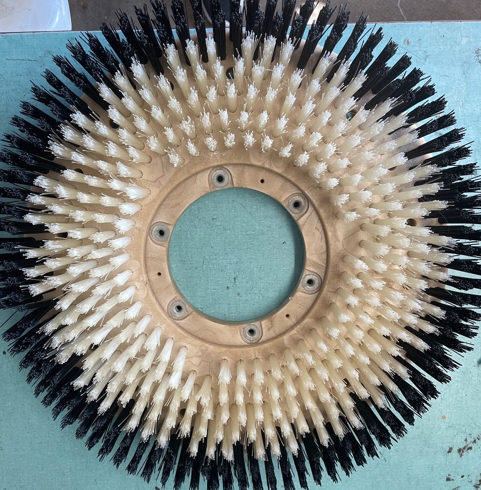 15” Carpet Shampoo Brush For Polishers, Rotary Machine