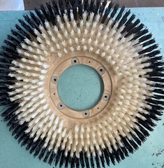 15” Carpet Shampoo Brush For Polishers, Rotary Machine