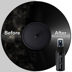 7 in 1 Vinyl Record Cleaning Kit Black Complete LP Cleaning Tool Set