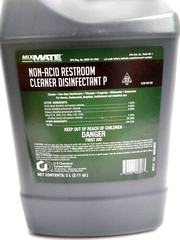 US Chem Corp MixMate One Step Restroom Cleaner 2 Liter Bottle EPA# 6836-75-7546