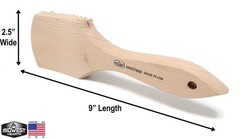 Brass Wire Utility Scrub Brush for Cleaning 9″ Hardwood 9-Inch Long,