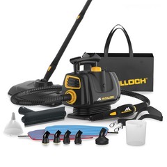 McCulloch MC1270 Portable Power Cleaner with Floor Mop, Variable Steaming, 16-Pi