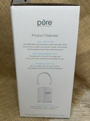 Pure Enrichment PureZone Mini Portable Travel Air Purifier True HEPA Filter 5 Yr