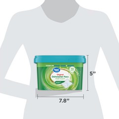 Original Dishwasher Pacs, Fresh Scent, 115 Count