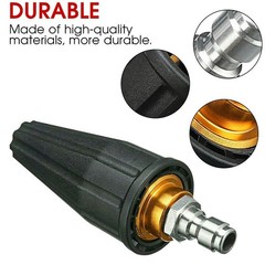 Rotating Turbo Nozzle 1/4 Inch 105*40mm 3600PSI Cleaner Cleaning Connect