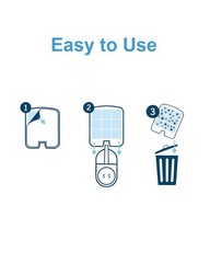 20 Pcs Refill Glue Cards Compatible with Safer Home SH502 Indoor Fly Blue