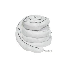 Spilfyter White Essentials Sock in Net Boom | 5″ x 10′ | 4 Count | Absorbs Pe…