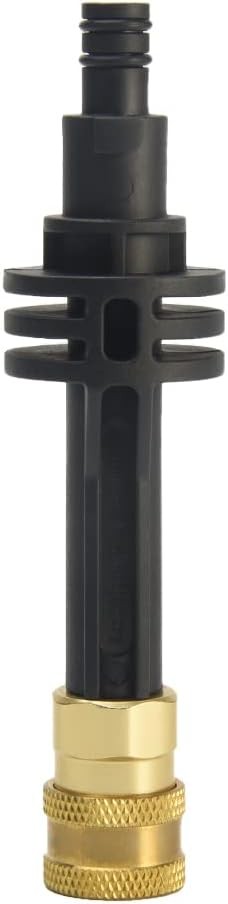 5.9 inch Short Lance Extension Rod Adapter for Worx WG629E WG630 WU629 Black