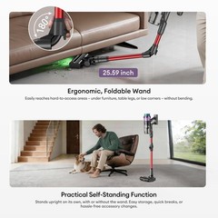 Ultenic Cordless Vacuum Cleaner 55Kpa/650W/80Mins Cordless Stick Vacuum