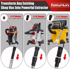 TunaMax Universal Work with All Shop Vacs Small, For