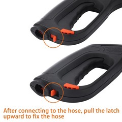 FIXFANS Pressure Washer Gun, Compatible with Some Portland Husky Black