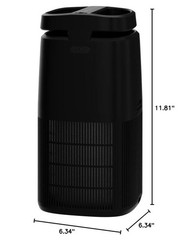POMORON 4-in-1 Air Purifiers for Home, Air Ionizer Negative Ion Generator, Tr…