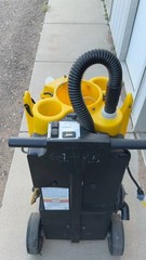 Kaivac KV1250 No Touch Restroom Cleaning System – Vac & Pump Work – Incomplete