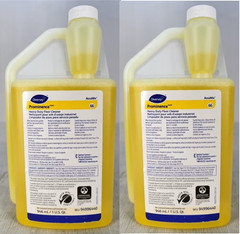Diversey 94996440 Prominence Heavy Duty Floor Cleaner 2- 32 oz Citrus Yellow