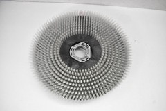TASKI 7517860 Floor Scrubbing Brush Round Pad Driver Attachment Nylon Bristles