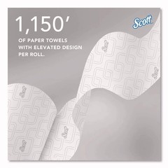 Scott 25703 1,150 ft 1-Ply Pro Hard Roll Paper Towels – Gray Core (6-RL/CT) New