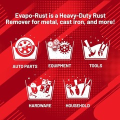 Super Safe 128 Oz. Non Toxic Rust Remover for Auto Parts