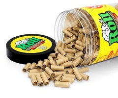 ROLLYOUROWNPAPERS Natural Unbleached Pre-Rolled ⌀ 8 MM, UNBLEACHED BROWN
