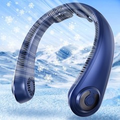 Neck Fan – Portable Rechargeable Personal Neck Cooling Fan With 5 Speeds, Nec…