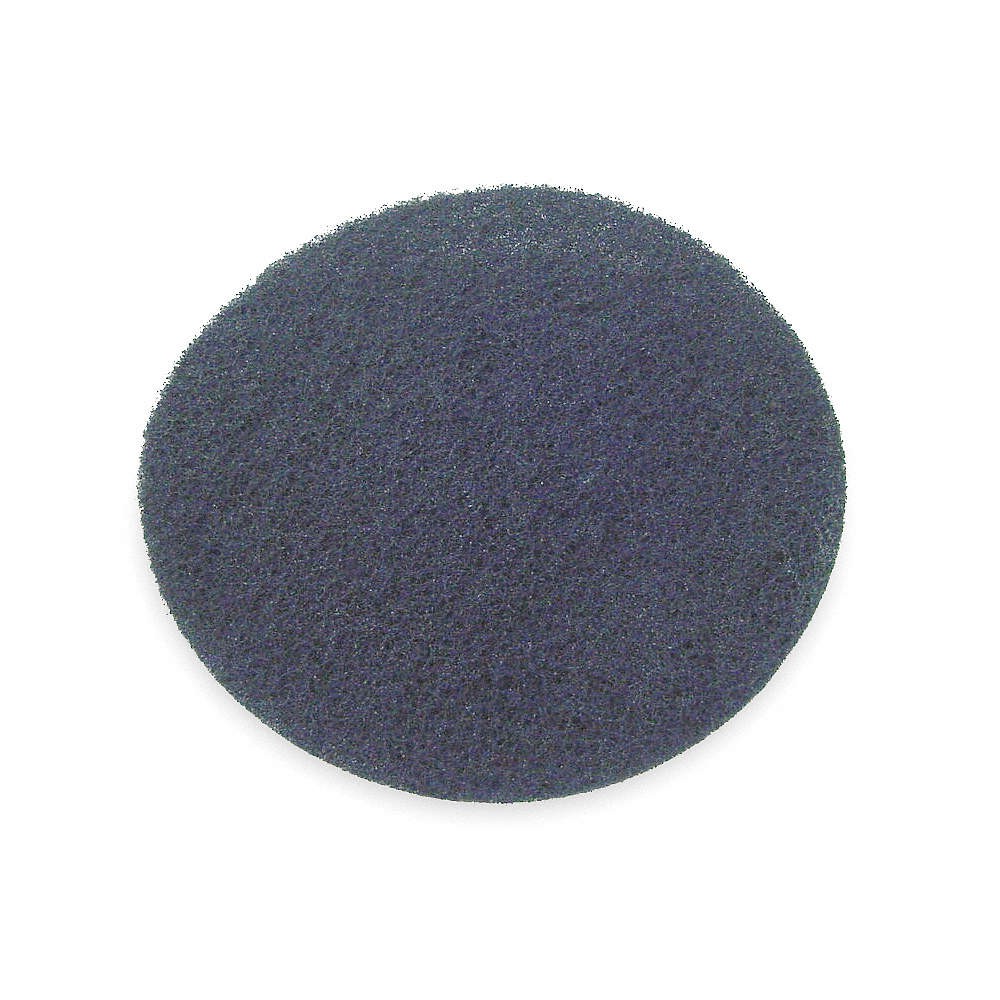 ABILITY ONE 7910-01-501-7026 Stripping Pad,20 in Dia,Black,PK5 3NE15