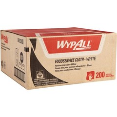 Wypall 06053 Wypall Critical Clean Foodservice Cloths (06053), Quarterfold,