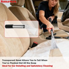 TunaMax Extractor Tool Hand Wand with Small, Two Adapters With Inside Threads