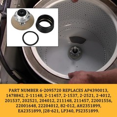 6-2095720 Washer Tub Stem & Seal Repair Kit Compatible with Whirlpool Maytag…