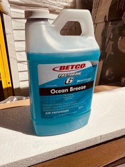 4 pack Betco BestScent Air Freshener Ocean Breeze 2L 8/Case Commercial 2314700