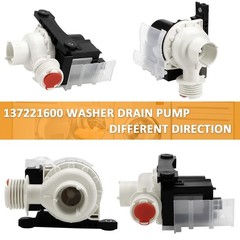 AMI PARTS 137221600 Washer Drain Pump fit for Kenmore Black White Red
