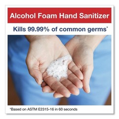 Tork 400022 18 oz. Pump Bottle Alcohol Foam Hand Sanitizer (6/Carton) New