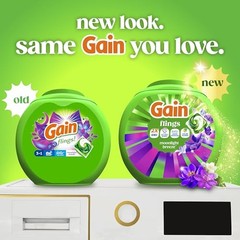 Gain 42 Count (Pack of 1), Flings Moonlight Breeze 42 Laundry Pacs