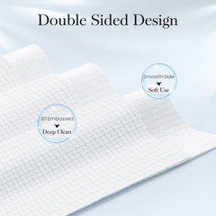 Fygrip 2 Pack of 50 count XL Disposable Face 50 Count (Pack 2), White